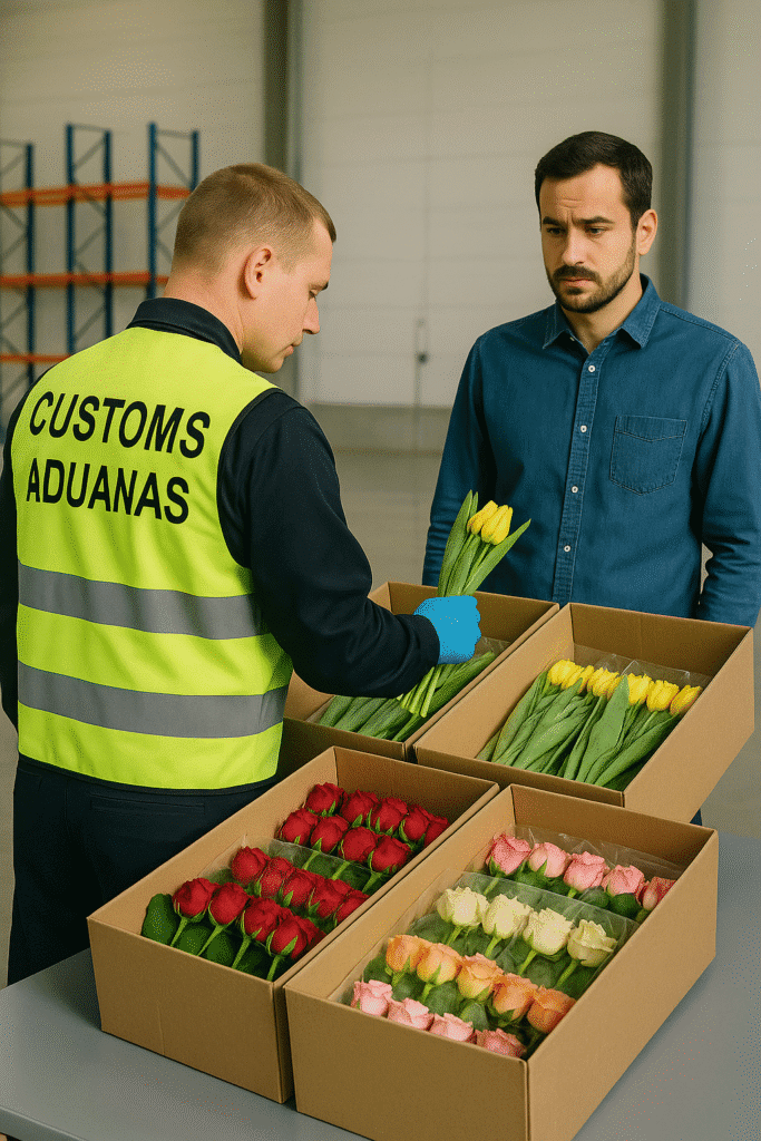 Flores y plantas e una importación a España
