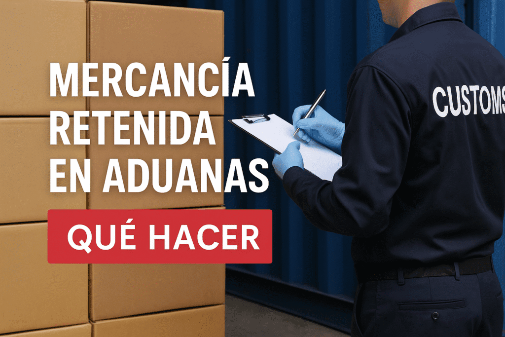 Mercancía retenida en aduanas